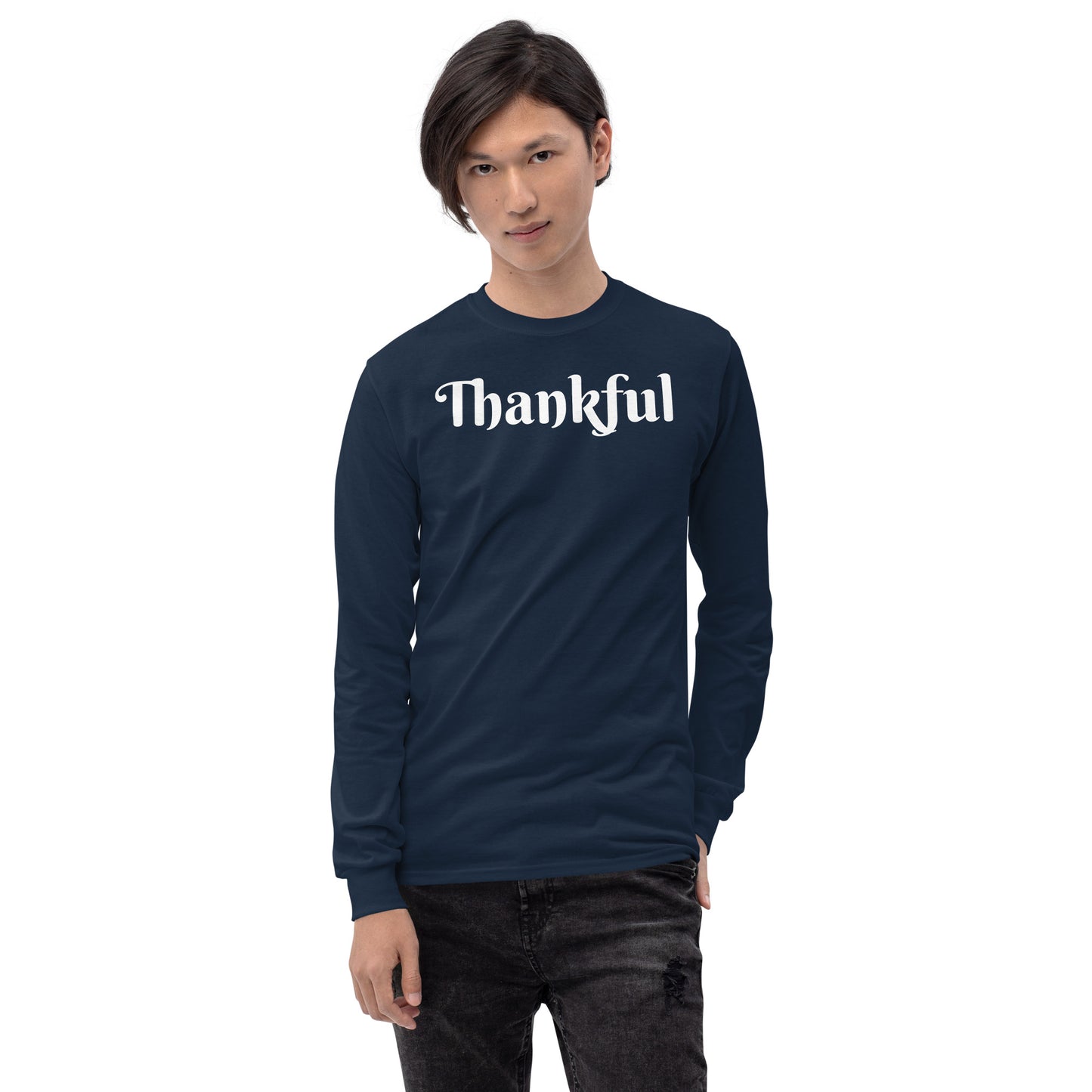 Thankful Men’s Long Sleeve Shirt