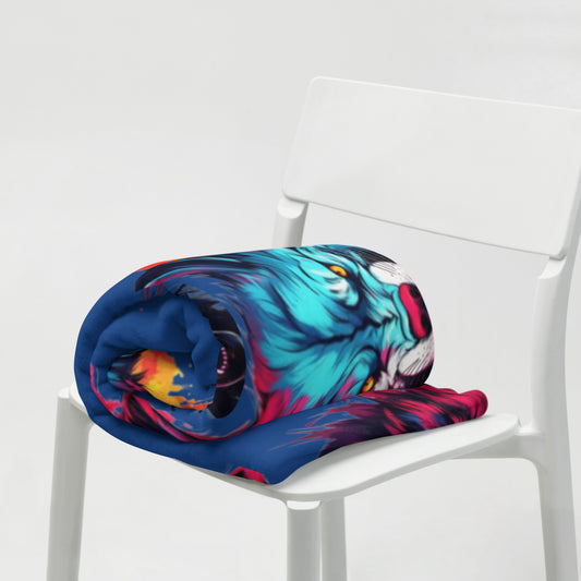 Wolf Throw Blanket
