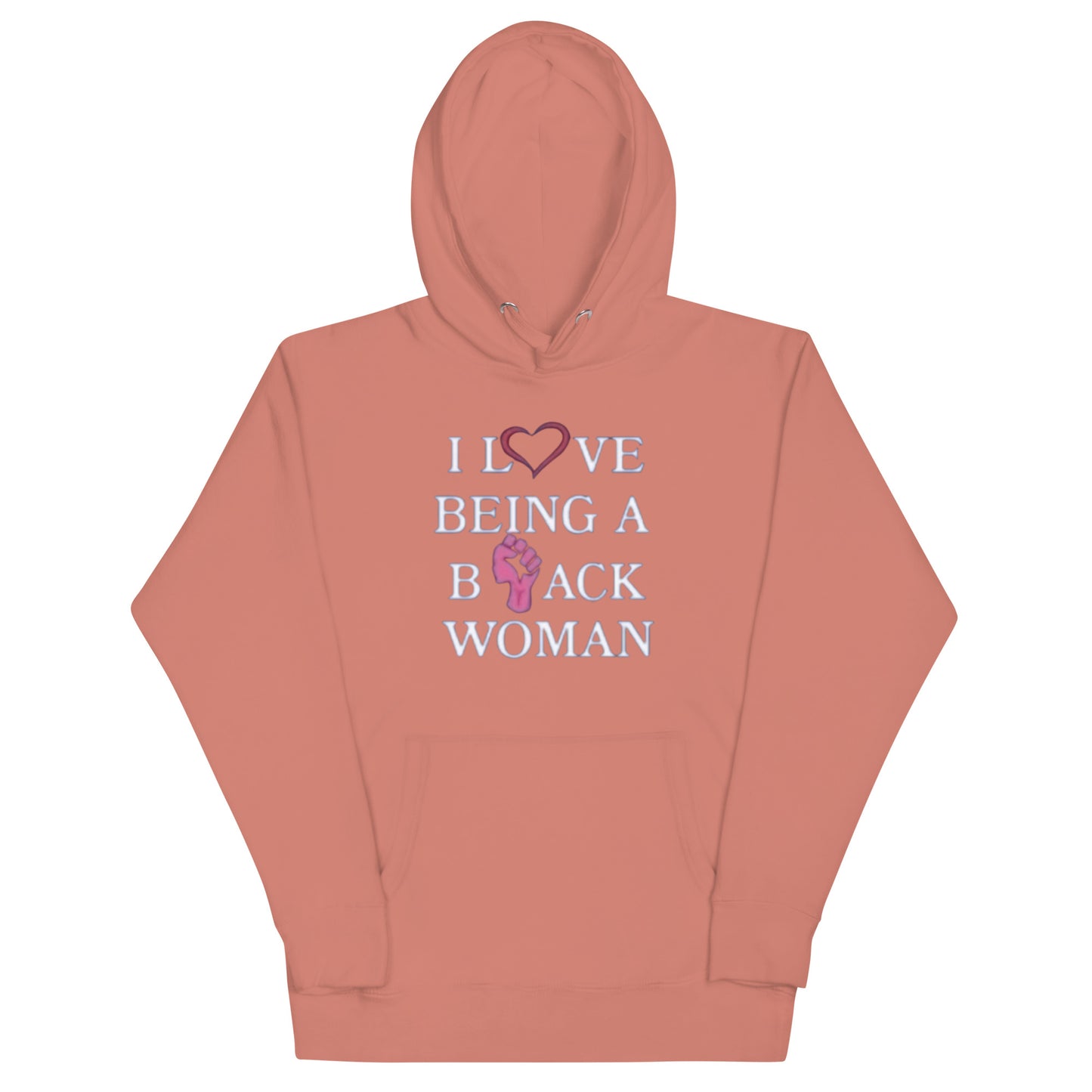 I love being a Black Women Unisex Hoodie