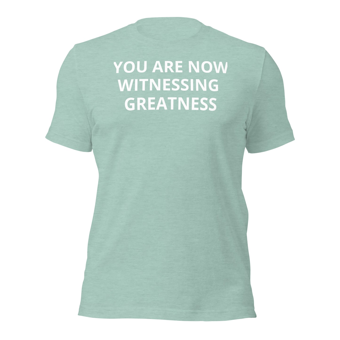 Greatness Unisex t-shirt
