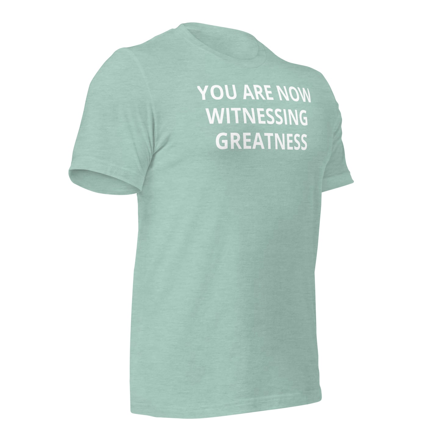 Greatness Unisex t-shirt