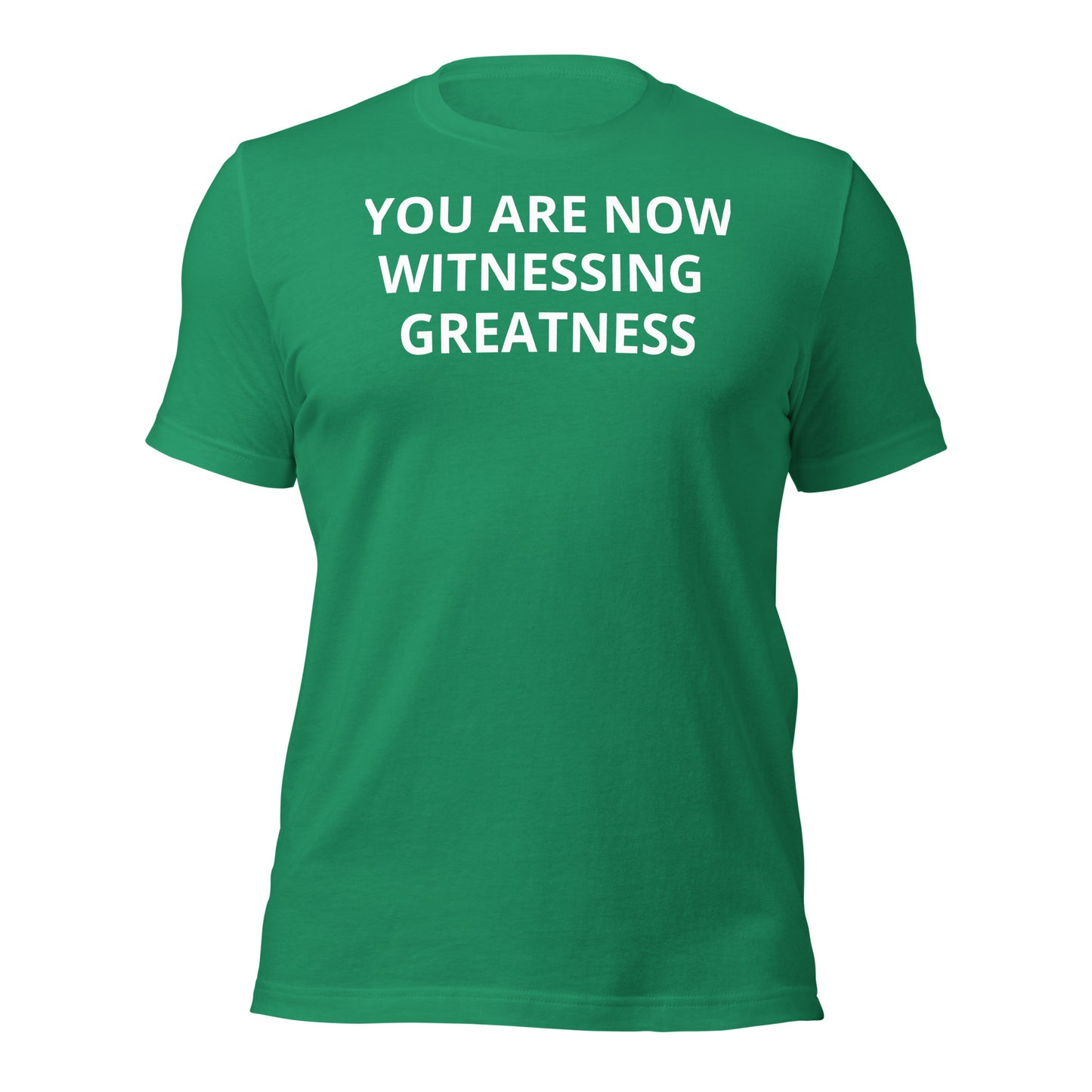 Greatness Unisex t-shirt