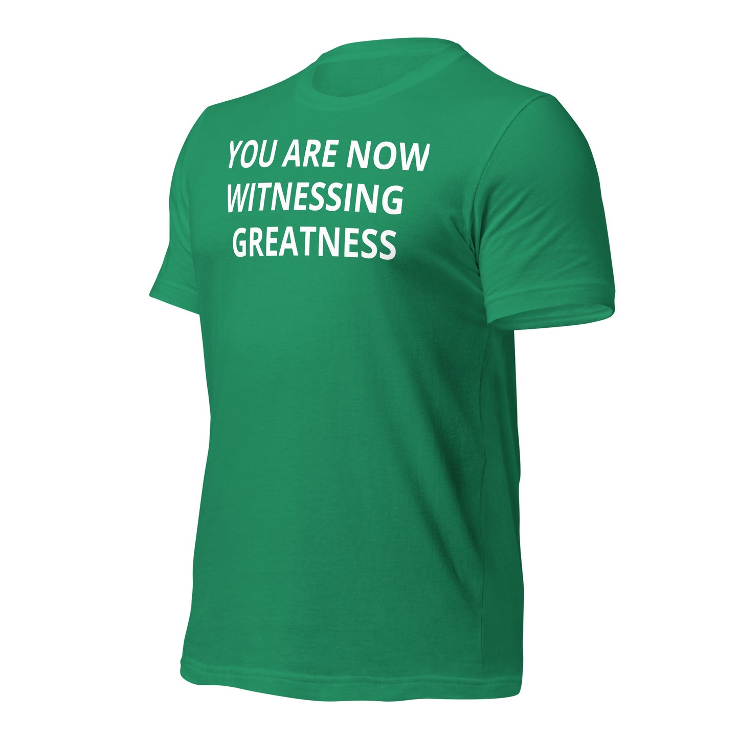 Greatness Unisex t-shirt