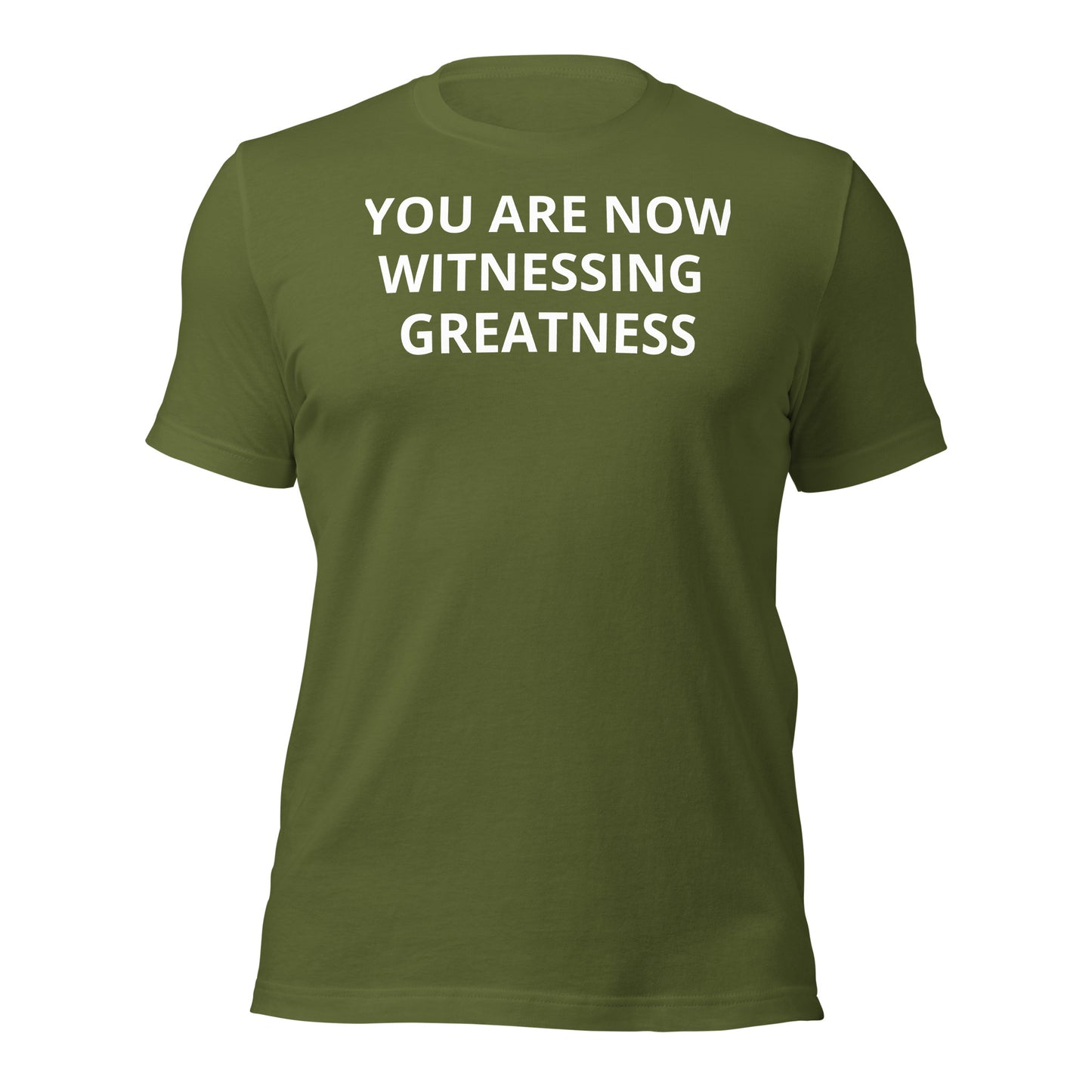 Greatness Unisex t-shirt