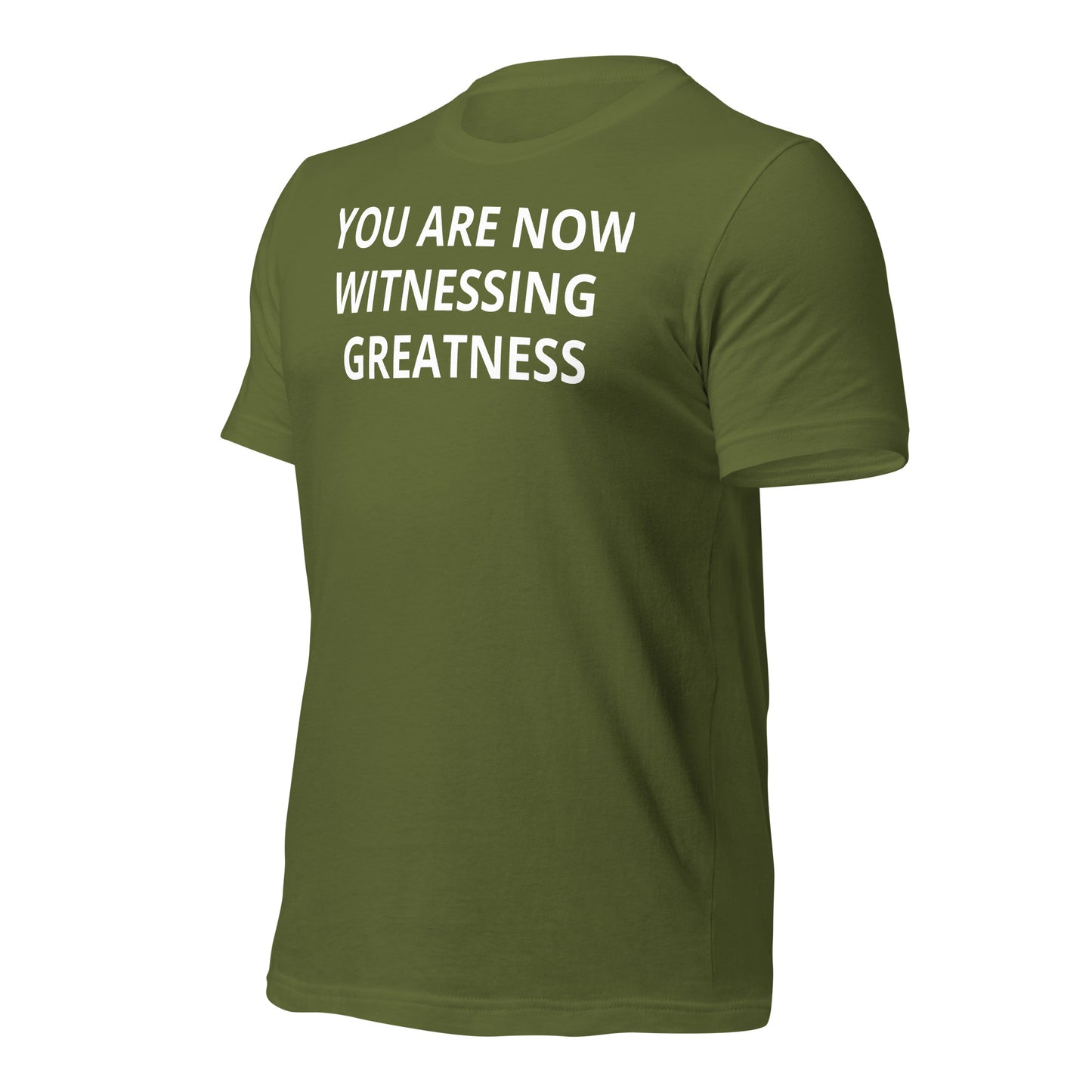 Greatness Unisex t-shirt