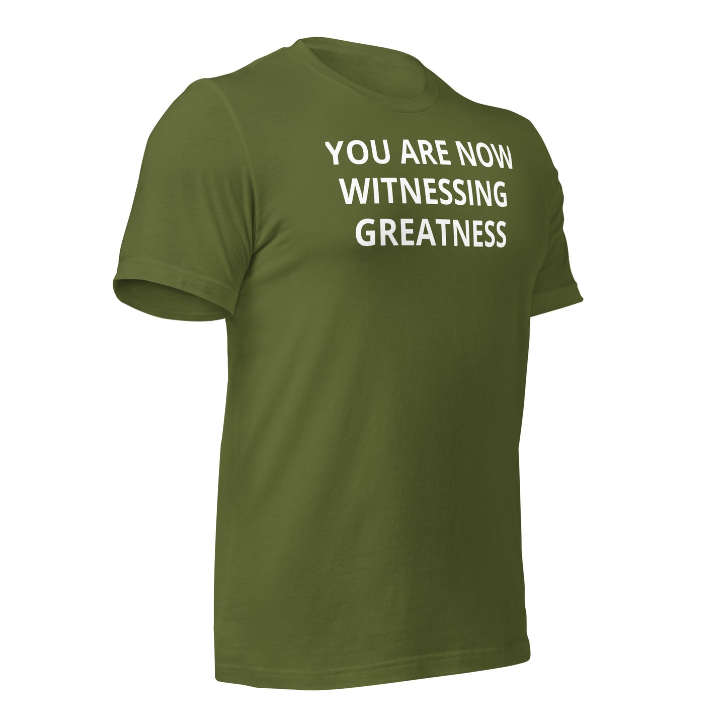 Greatness Unisex t-shirt
