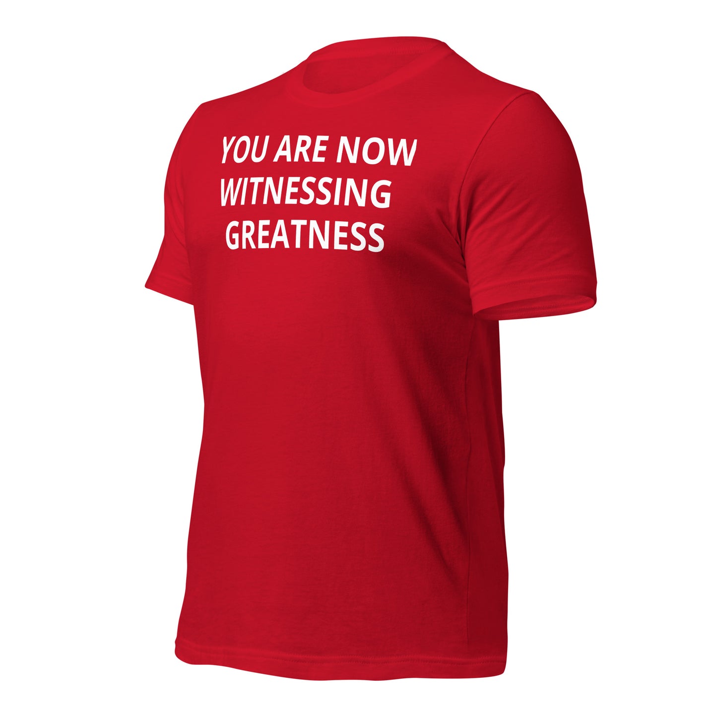 Greatness Unisex t-shirt