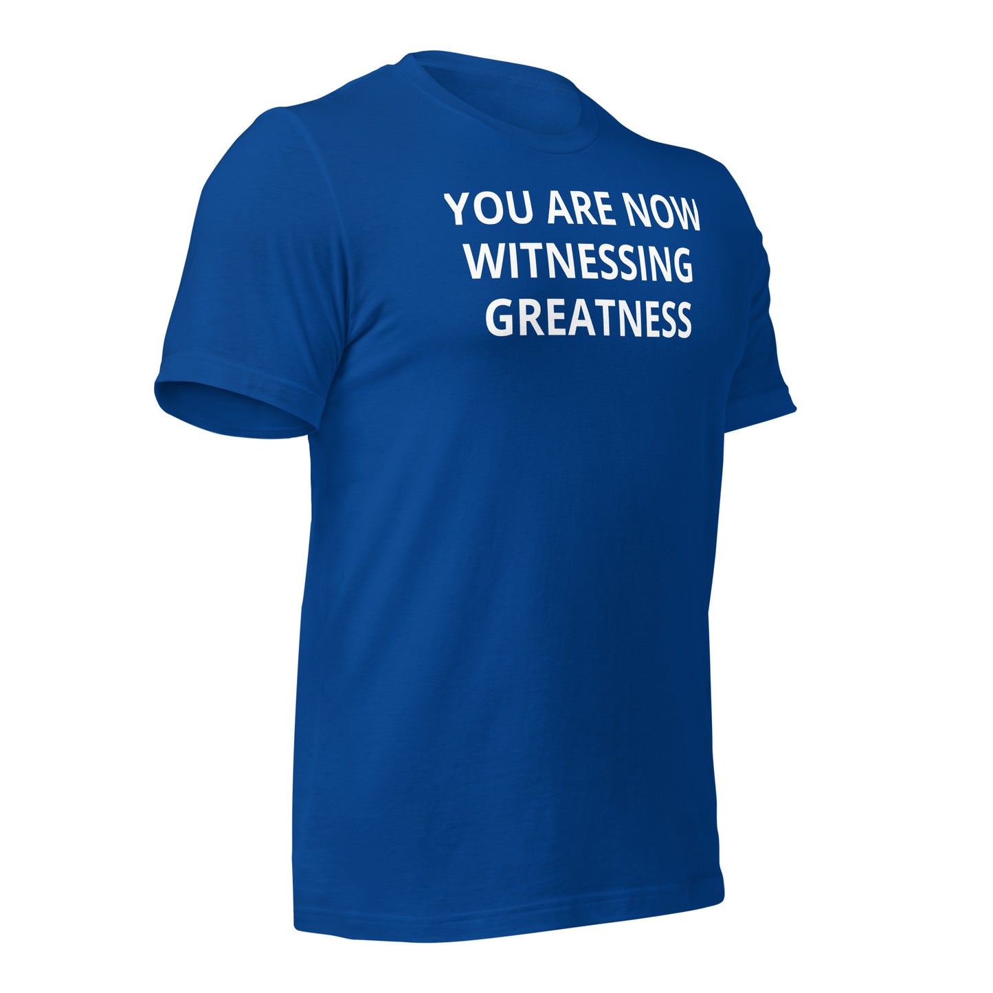 Greatness Unisex t-shirt