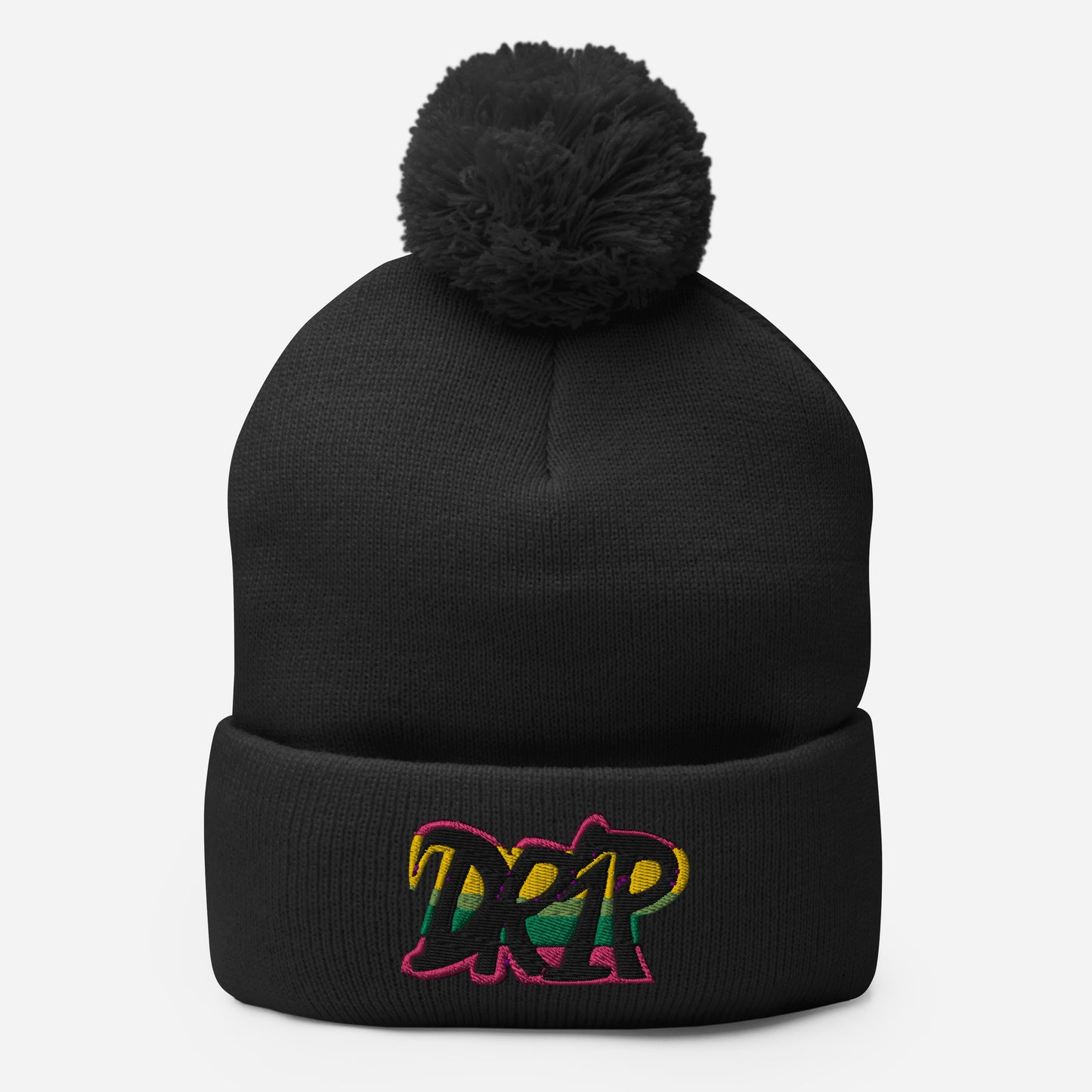 Drip Pom-Pom Beanie