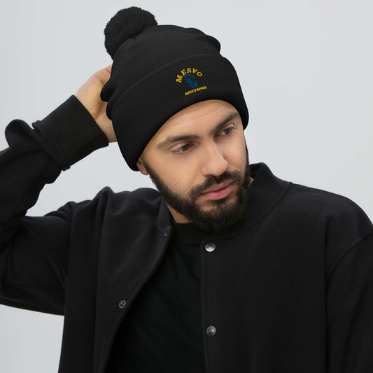 Mervo Pom-Pom Beanie