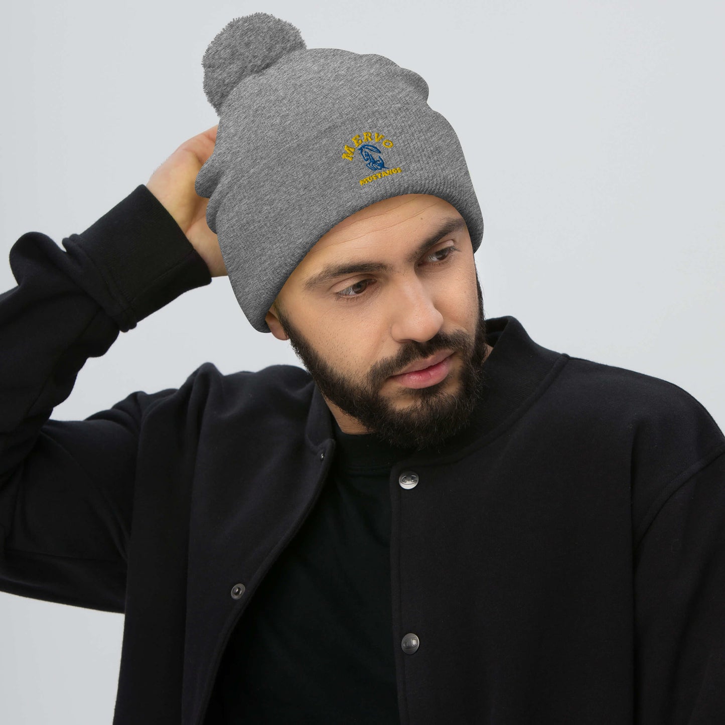 Mervo Pom-Pom Beanie