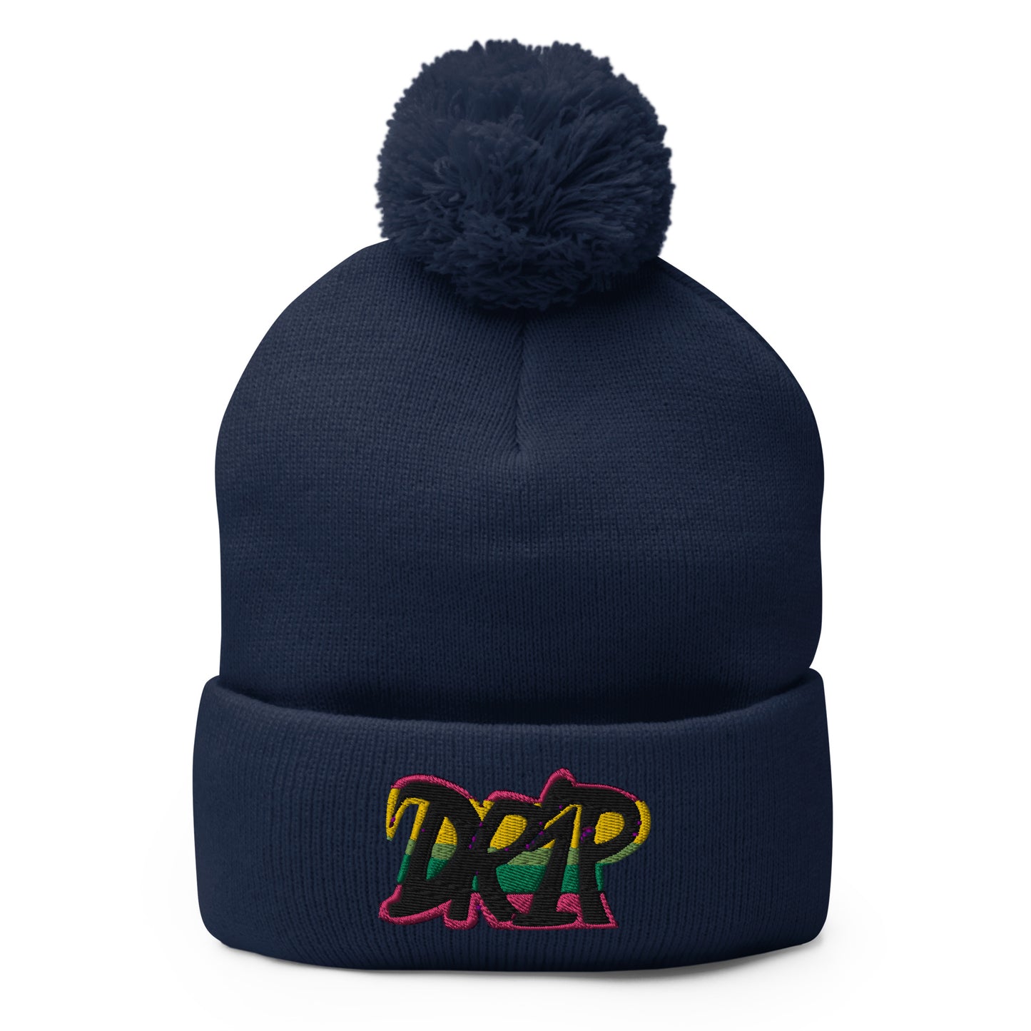 Drip Pom-Pom Beanie