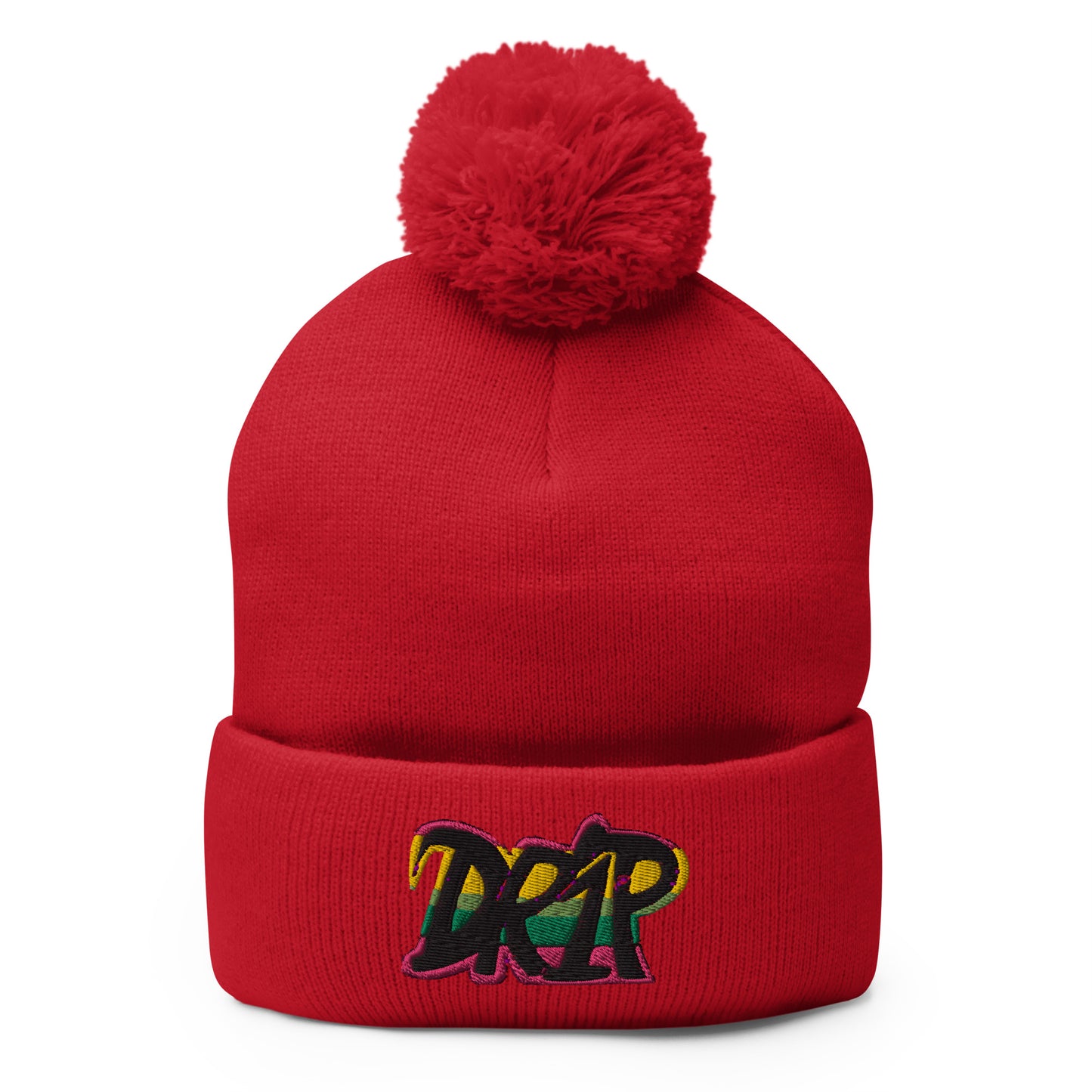 Drip Pom-Pom Beanie
