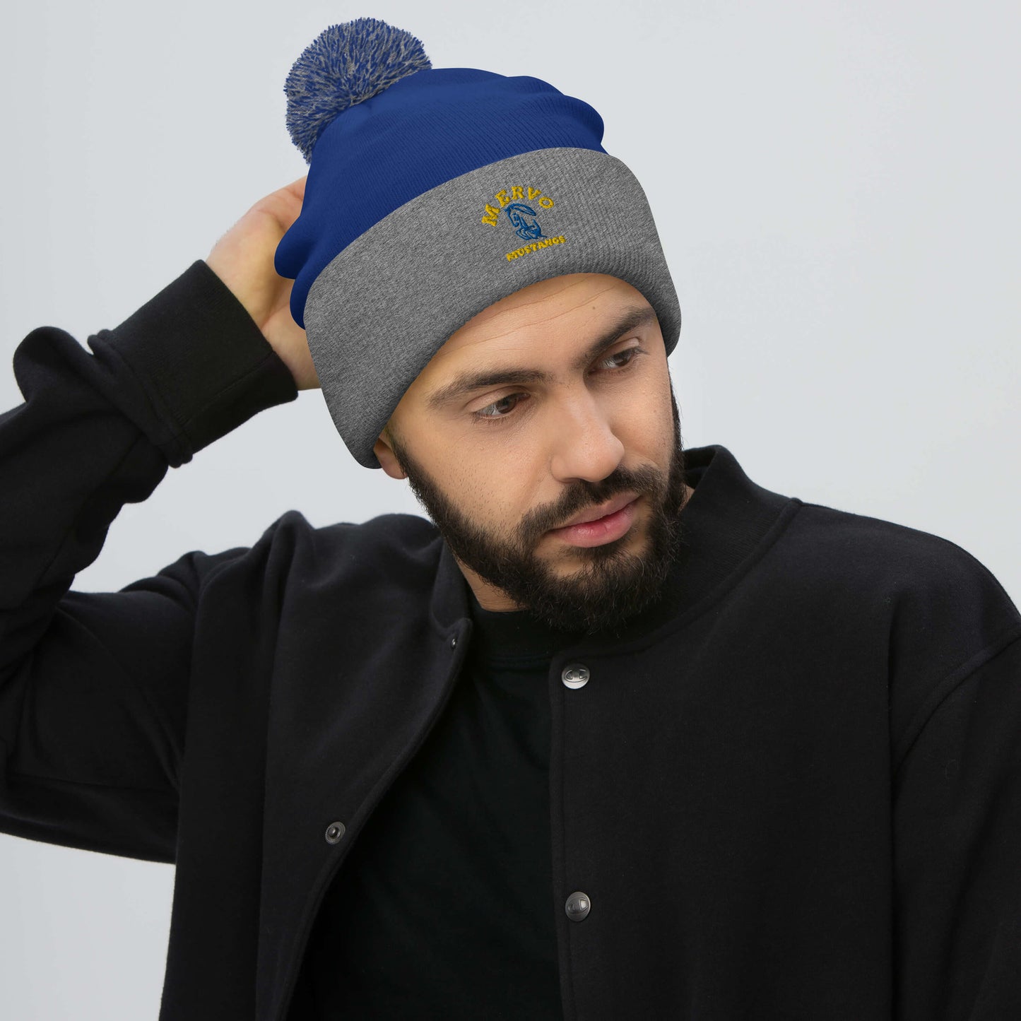 Mervo Pom-Pom Beanie