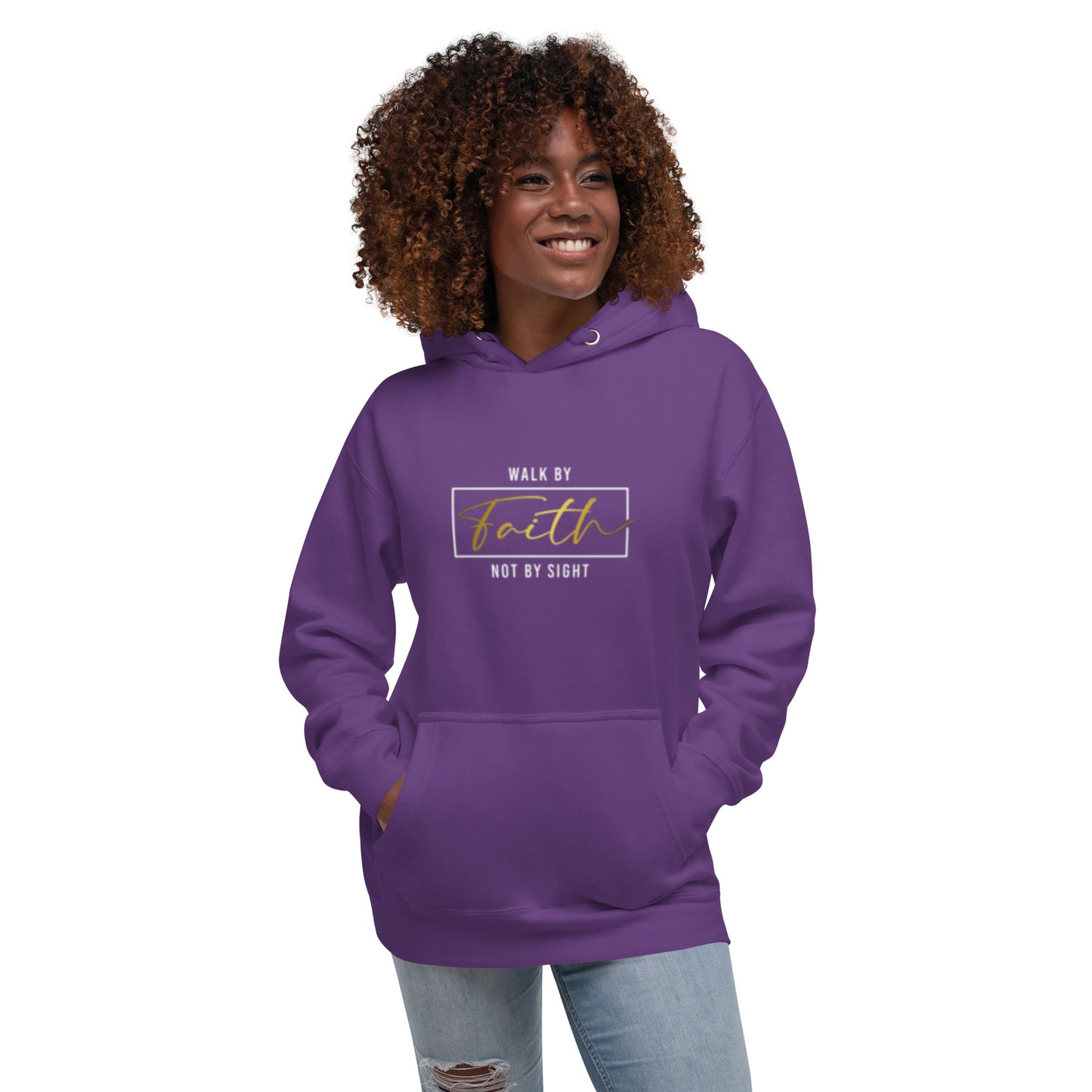 Walk By Faith Unisex Hoodie