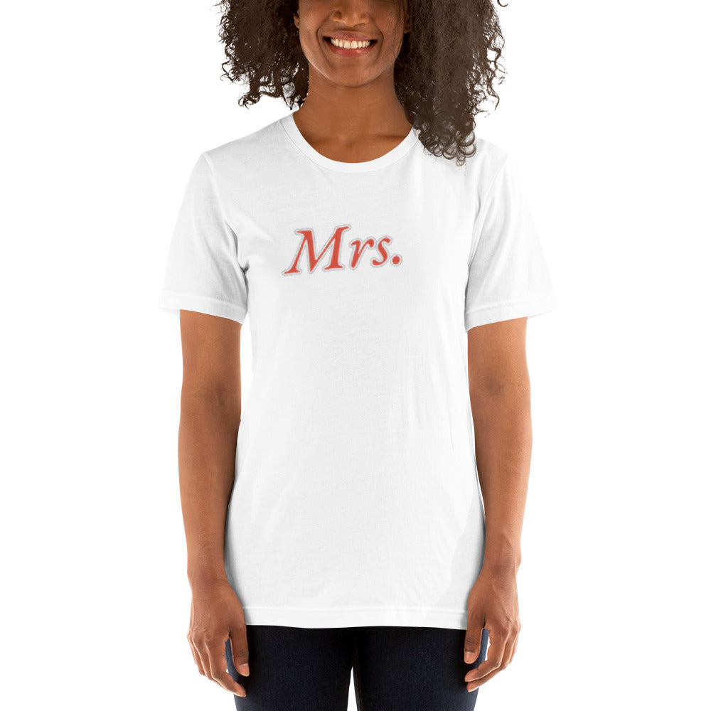 Mrs. Unisex t-shirt